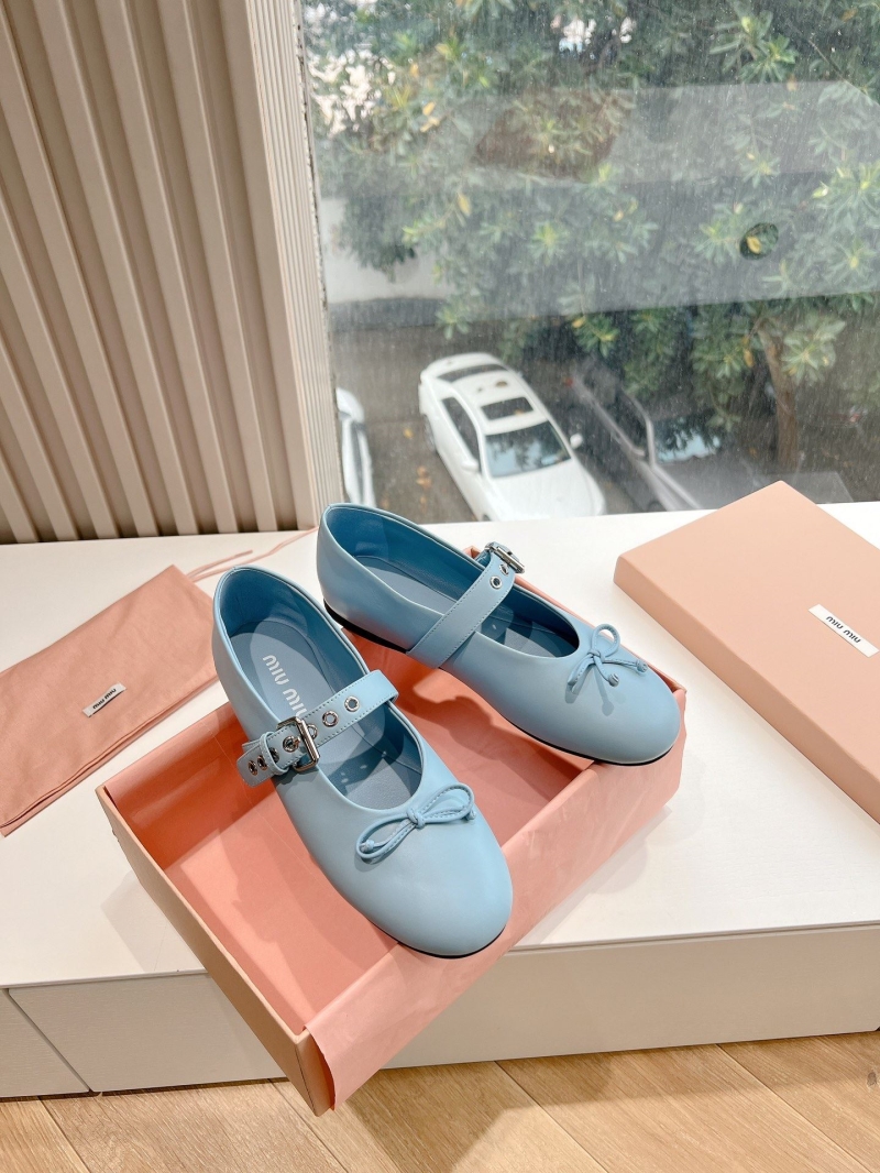 Miu Miu flat shoes